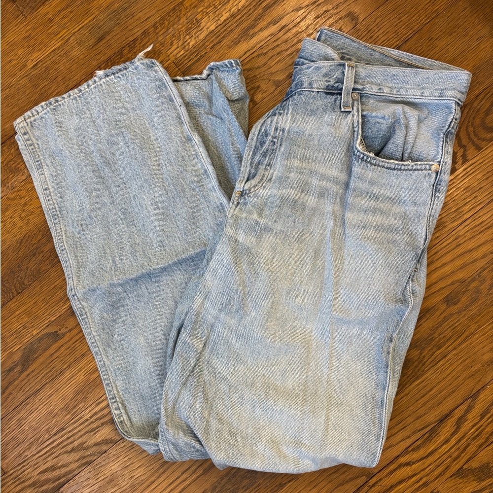 AGOLDE Criss Cross Upsized Jeans